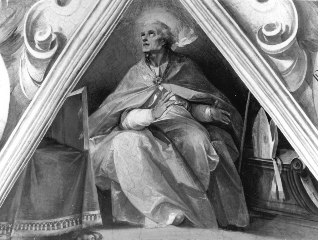 I quattro Padri della Chiesa latina - Convento di S. Prassede all'Esquilino, Roma